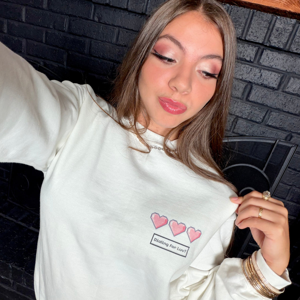 Dialing for Luv Sweatshirt
